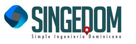 SINGEDOM — Simple Ingeniería Dominicana: modern logo for an engineering company in the Dominican Republic